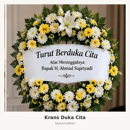 Krans Bunga Duka Bawen